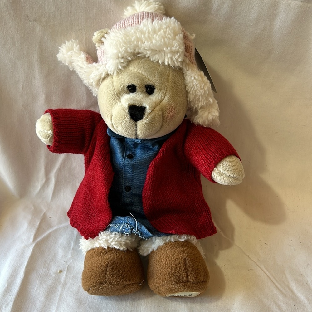 Limited Edition 2016 Starbucks Home for the Holidays Bearista Girl Bear-NIB